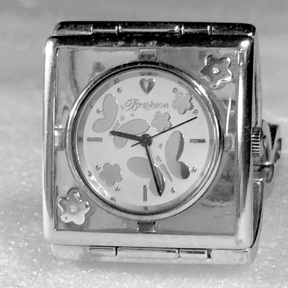 Brighton Gainesville Butterflies Bracelet Lucite Watch
